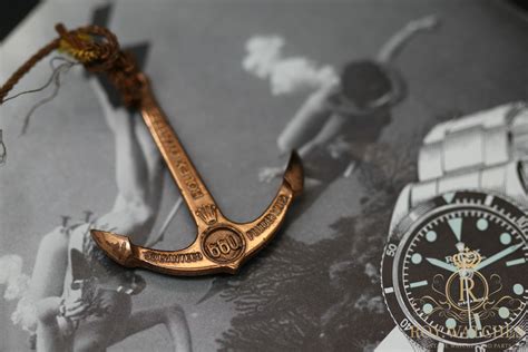 Rolex copper anchor